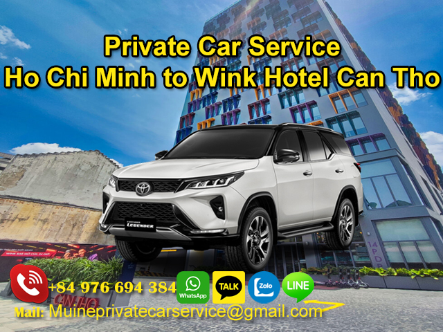 Private-Car-From-Ho-Chi-Minh-To-Wink-Hotel-Can-Tho