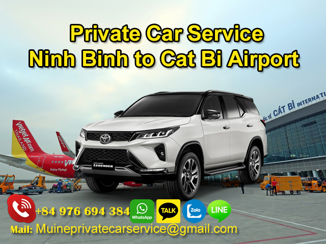 Private-Car-From-Ninh-Binh-To-Cat-Bi-Airport