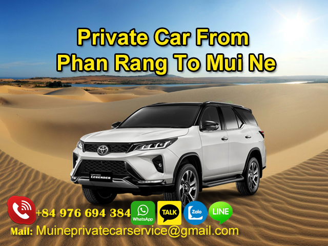 Private-Car-From-Phan-Rang-To-Mui-Ne