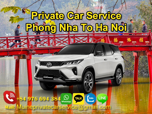 Private-Car-From-Phong-Nha-To-Ha-Noi
