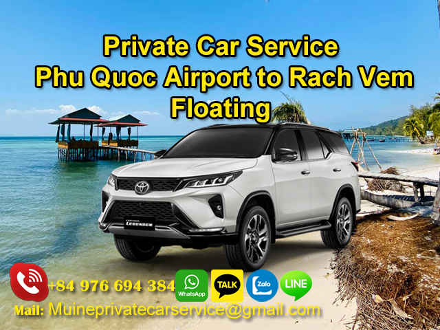 Private-Car-From-Phu-Quoc-Airport-To-Rach-Vem-Floating-Village