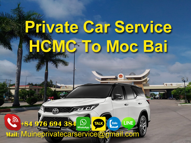Private-car-From-HCMC-to-Moc-Bai-Border