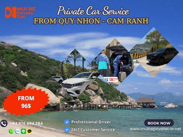 Private car Quy Nhon to Cam Ranh expressway