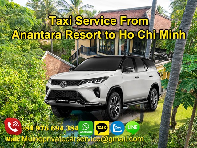 Taxi-From-Anantara-Resort-To-Ho-Chi-Minh
