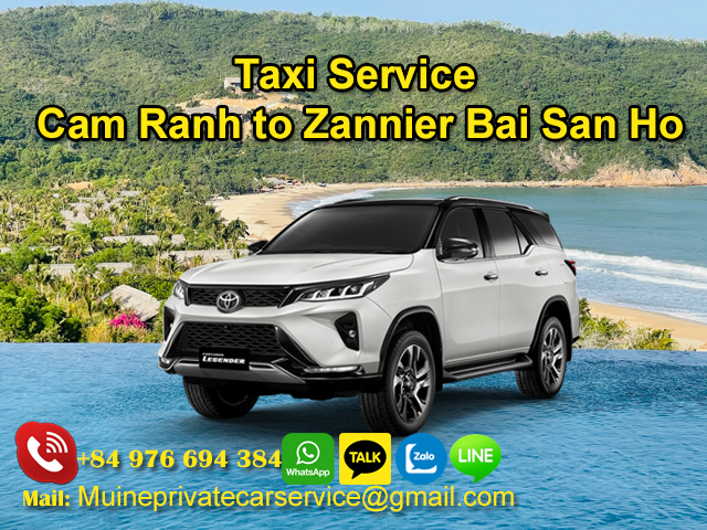 Taxi-From-Cam-Ranh-To-Zannier-Bai-San-Ho
