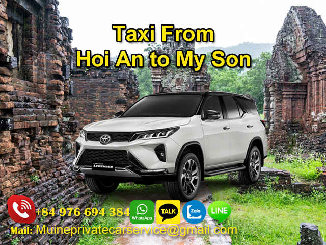 Taxi-From-Hoi-An-To-My-Son