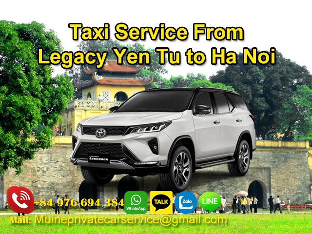 Taxi-From-Legacy-Yen-Tu-To-Ha-Noi