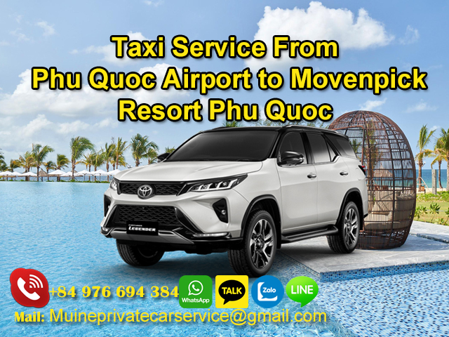 Taxi-From-Phu-Quoc-Airport-To-Movenpick-Resort