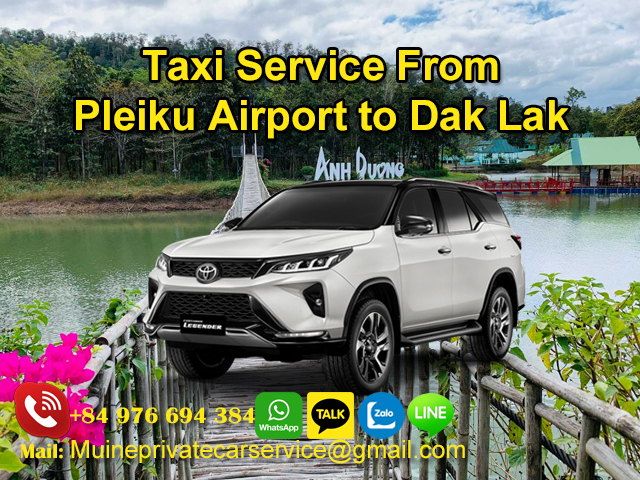Taxi-From-Pleiku-Airport-To-Dak-Lak