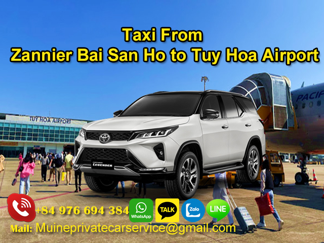 Taxi-From-Zannier-Bai-San-Ho-To-Tuy-Hoa-Airport