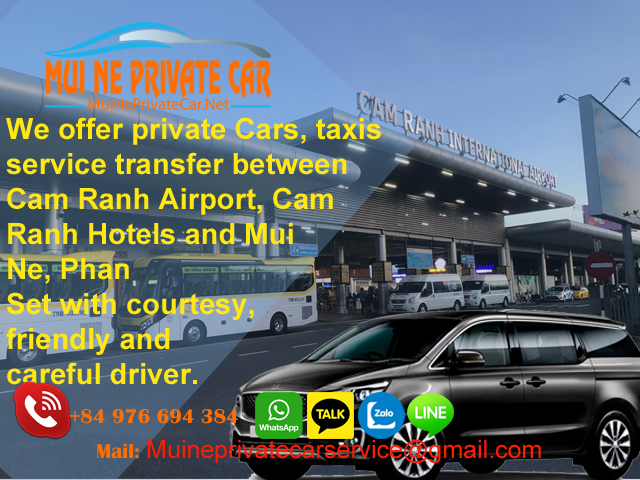 Nha trang airport transfer to Mui ne - Mui ne private car service