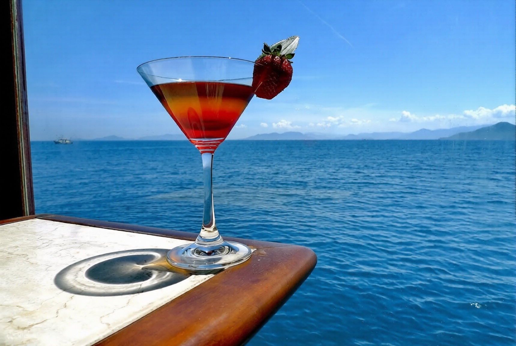 Cocktail on board Emperor Cruise Nha Trang Bay
