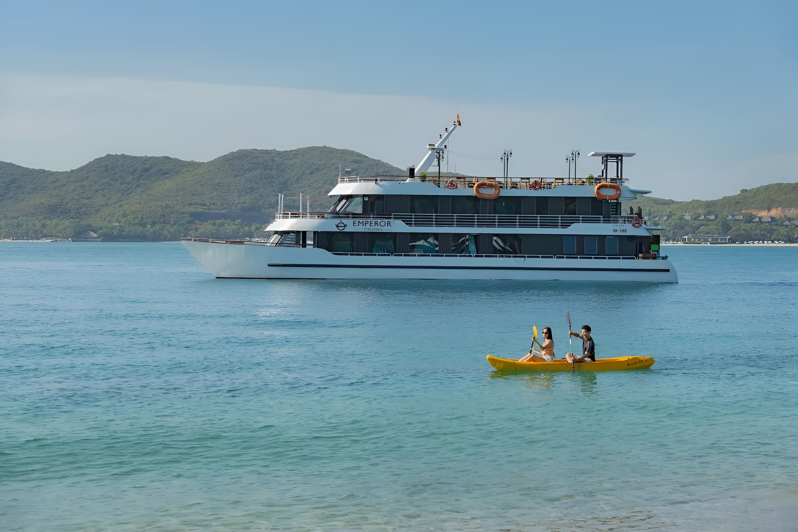 Emperor Cruise modern vessel Nha Trang Bay