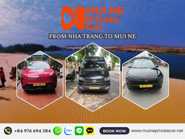 Private car Nha Trang to Mui Ne