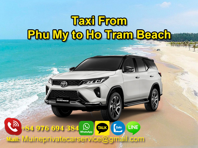 taxi-from-phu-my-to-ho-tram-beach