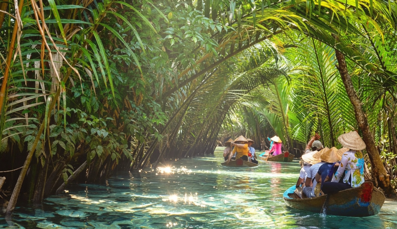 Tay Ninh to Ben Tre Route